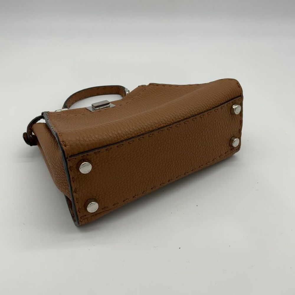 FENDI Mini Peekaboo Handbag - Picture 3 of 5